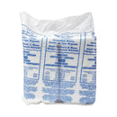 Dart Foam Hinged Lid Container, 3-Compartment, 8 oz, 9 x 9.4 x 3, White, 200/Carton