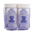 Dart Foam Hinged Lid Containers, 1-Compartment, 8.38 x 7.78 x 3.25, White, 200/Carton