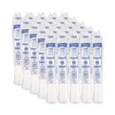 Dart High-Impact Polystyrene Cold Cups, 3.5 oz, Translucent, 100 Cups/Sleeve, 25 Sleeves/Carton