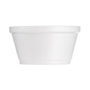 Dart Foam Container, 8 oz, White, 1,000/Carton