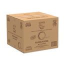 Dart Laminated Foam Dinnerware, Plates, 10.25" dia, Honey, 125/Pack, 4 Packs/Carton