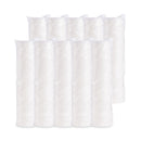 Dart Plastic Lids for Foam Containers, Vented, Fits 3.5-6 oz, White, 100/Pack, 10 Packs/Carton