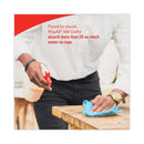 WypAll General Clean X60 Cloths, Small Roll, 13.5 x 19.6, Blue, 130/Roll, 6 Rolls/Carton