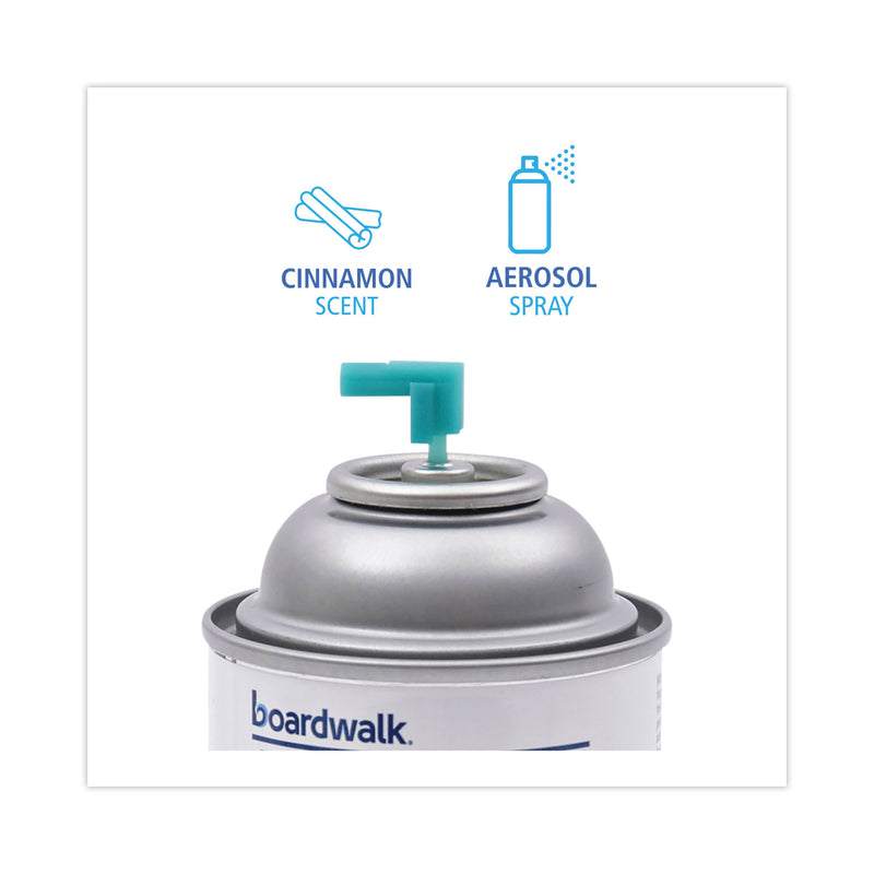 Boardwalk Air Freshener Dispenser Starter Kit, White, Cinnamon Sunset, 5.3 oz