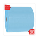 WypAll General Clean X60 Cloths, Jumbo Roll, 12.5 x 13.4, Blue, 1,100/Roll