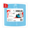 WypAll General Clean X60 Cloths, Jumbo Roll, 12.5 x 13.4, Blue, 1,100/Roll