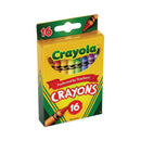 Crayola Classic Color Crayons, Peggable Retail Pack, 16 Colors/Pack