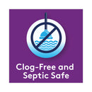 Cottonelle Ultra CleanCare Toilet Paper, Strong Tissue, Mega Rolls, Septic Safe, 1-Ply, White, 284/Roll, 12 Rolls/Pack, 48 Rolls/Carton