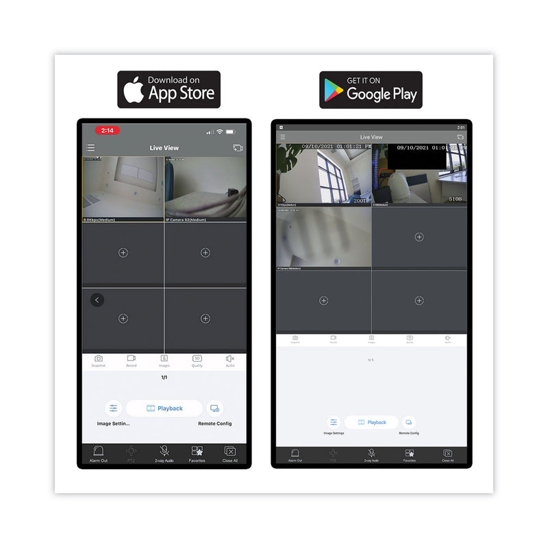 Gyration Cyberview 400T 4 MP Outdoor IR Fixed Turret Camera