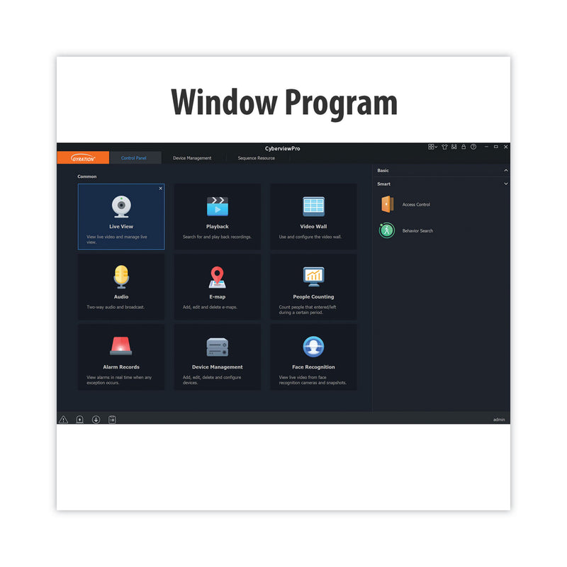 Gyration Cyberview 400T 4 MP Outdoor IR Fixed Turret Camera