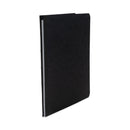 ACCO Pressboard Report Cover with Tyvek Reinforced Hinge, Two-Piece Prong Fastener, 3" Capacity, 8.5 x 11, Black/Black