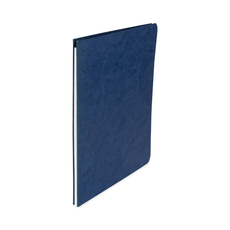ACCO Pressboard Report Cover with Tyvek Reinforced Hinge, Two-Piece Prong Fastener, 3" Capacity, 8.5 x 11, Dark Blue/Dark Blue