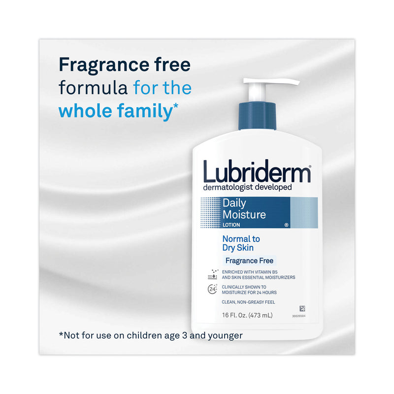 Lubriderm Skin Therapy Hand and Body Lotion, 16 oz Pump Bottle