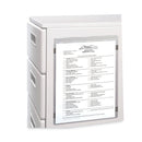 C-Line Magnetic Shop Ticket Holders, Super Heavyweight, 15 Sheets, 8.5 x 11, 15/Box