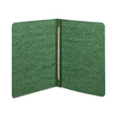 ACCO Pressboard Report Cover with Tyvek Reinforced Hinge, Two-Piece Prong Fastener, 3" Capacity, 8.5 x 11, Dark Green/Dark Green