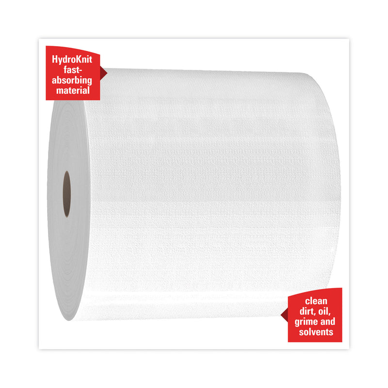 WypAll X70 Cloths, Jumbo Roll, Perf., 12.4 x 12.2, White, 870 Towels/Roll