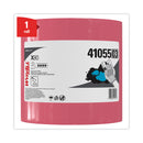 WypAll Power Clean X80 Heavy Duty Cloths, Jumbo Roll, 12.4 x 12.2, Red, 475 Wipers/Roll