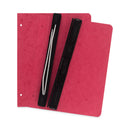 ACCO Expandable Hanging Data Binder, 2 Posts, 6" Capacity, 11 x 8.5, Red