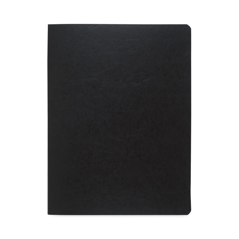 ACCO PRESSTEX Covers with Storage Hooks, 2 Posts, 6" Capacity, 14.88 x 11, Black