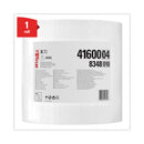 WypAll X70 Cloths, Jumbo Roll, Perf., 12.4 x 12.2, White, 870 Towels/Roll