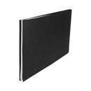 ACCO Pressboard Report Cover with Tyvek Reinforced Hinge, Two-Piece Prong Fastener, 3" Capacity, 11 x 17,  Black/Black