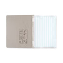 ACCO PRESSTEX Covers with Storage Hooks, 2 Posts, 6" Capacity, 14.88 x 11, Light Gray