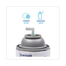 Boardwalk Metered Air Freshener Refill, Lemon Peel, 5.3 oz Aerosol Spray, 12/Carton