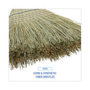 Boardwalk 100% Corn Brooms, 60" Overall Length, Natural, 6/Carton