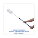 Boardwalk Telescopic Handle for MicroFeather Duster, 36" to 60" Handle, Blue