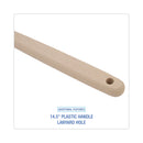 Boardwalk Utility Brush, Cream Polypropylene Bristles, 5.5 Brush, 14.5" Tan Plastic Handle