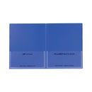 C-Line Classroom Connector Folders, 11 x 8.5, Blue, 25/Box