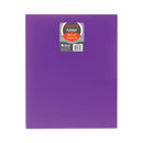 C-Line Two-Pocket Heavyweight Poly Portfolio Folder, 11 x 8.5, Purple, 25/Box