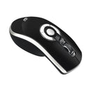 Adesso Air Mouse Elite Wireless Presenter Mouse, 2.4 GHz Frequency/100 ft Wireless Range, Left/Right Hand Use, Black