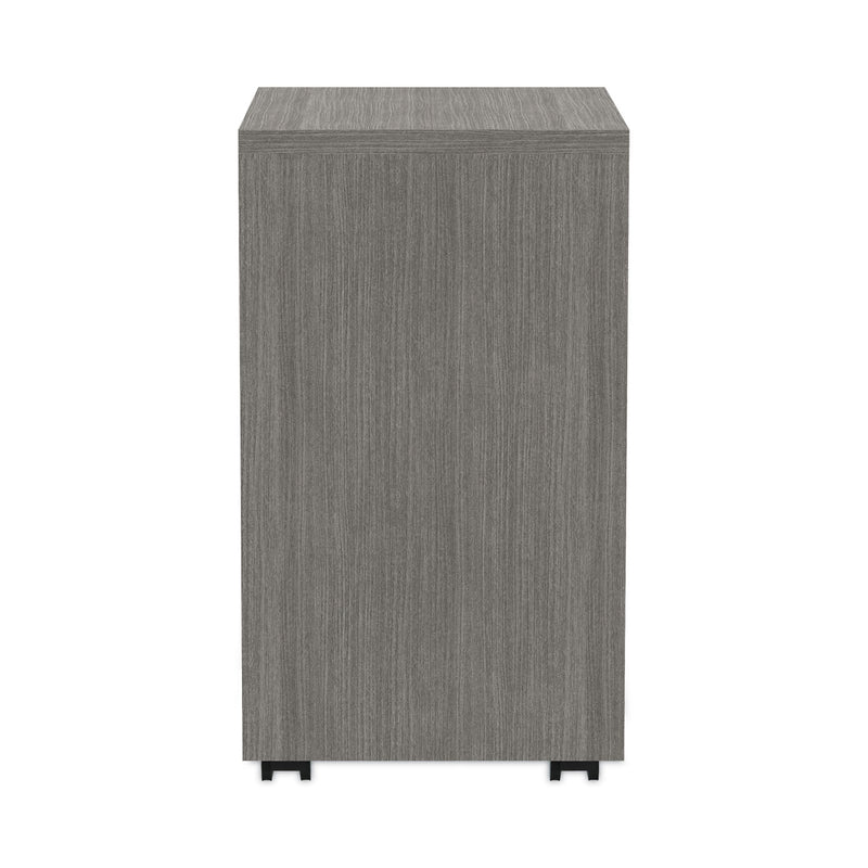 Alera Valencia Series Mobile Pedestal File, Left/Right, 3-Drawer: Box/Box/File, Legal/Letter, Gray, 15.88 x 20.5 x 28.39