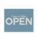 deflecto Classic Image Wall-Mount Sign Holder, Landscape, 11 x 8.5, Clear
