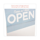 deflecto Classic Image Wall-Mount Sign Holder, Landscape, 11 x 8.5, Clear