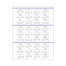 House of Doolittle Recycled WildFlower Weekly/Monthly Planner, Wild Flower Artwork, 11 x 8.5, Gray/White/Purple Cover, 12-Month (Jan-Dec): 2023