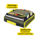 Five Star Zipper Binder and Expansion Panel, 3 Rings, 2" Capacity, 11 x 8.5, Assorted