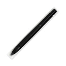 Zebra bLen Gel Pen, Retractable, Fine 0.7 mm, Black Ink, Black Barrel, Dozen