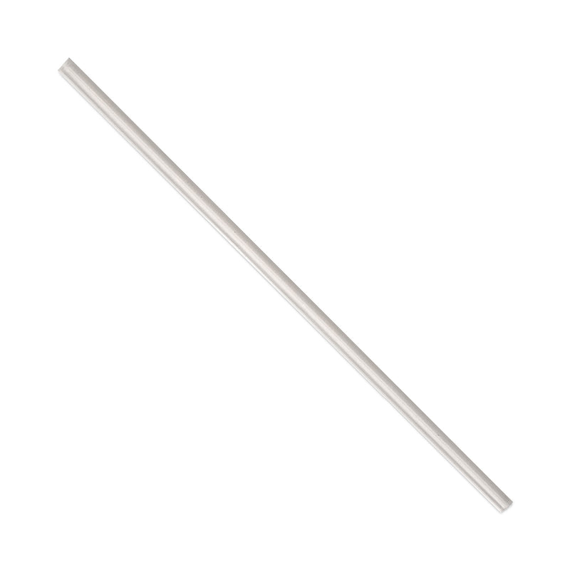 Dart Jumbo Straws, 7.75", Polypropylene, Translucent, 250/Pack, 50 Packs/Carton
