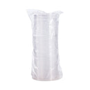 Dart PresentaBowls Clear Flat Lids, 5.4" Diameter x 0.3"h, Plastic, 504/Carton
