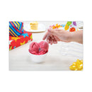 Dart Guildware Heavyweight Plastic Cutlery, Teaspoons, Clear, 1000/Carton