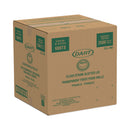 Dart Straw-Slot Cold Cup Lids, Fits 10 oz Cups, Clear, 100 Pack, 25 Packs/Carton