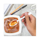 Dart Bonus Polypropylene Cutlery, 5", Teaspoon, White