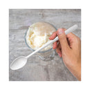 Dart Bonus Polypropylene Utensils, 8", Spoon, White, 1000/Carton