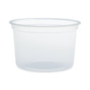 Dart MicroGourmet Food Container, 16 oz, Translucent, Plastic, 50/Pack, 10 Packs/Carton