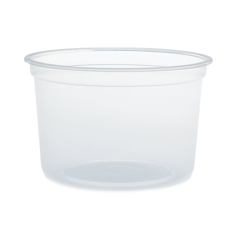 Dart MicroGourmet Food Container, 16 oz, Translucent, Plastic, 50/Pack, 10 Packs/Carton