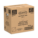 Dart Trophy Plus Dual Temp Symphony Perfect Pak Hot/Cold Drink Cups, 12 oz, Tan, 300/Carton