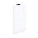 U Brands Magnetic Dry Erase Board with Plastic Frame, 14.66 x 11, White Surface and Frame