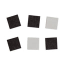 U Brands Single-Sided Dry Erase Lap Board, 12 x 9, White Surface, 6/Pack